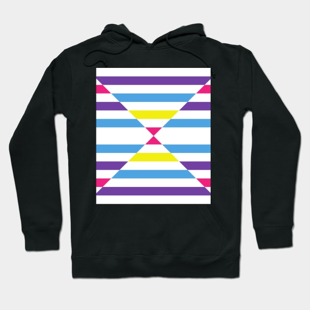 triangle pattern Hoodie by beleafcreativ